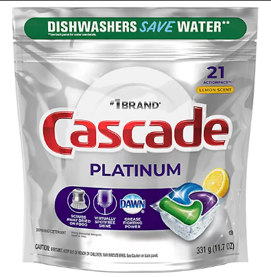 Cascade 21 count platinum plus pods