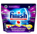 Finish power ball 18 count lemon scent