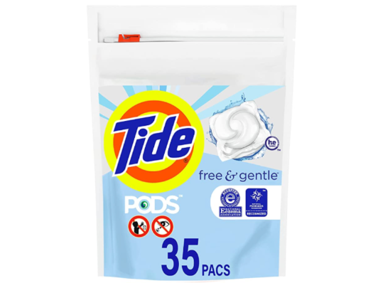 Tide pods Free and Gentle 35 count