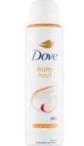 Dove spray 150ml fruity spray