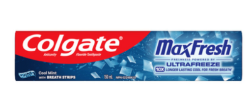 COLGATE 70G WHITENING BRISK MINT