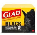 Glad Garbage Bags 74L 40CT Regular