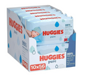 Huggies Wipes 56CT Pure & Gentle 10 pack