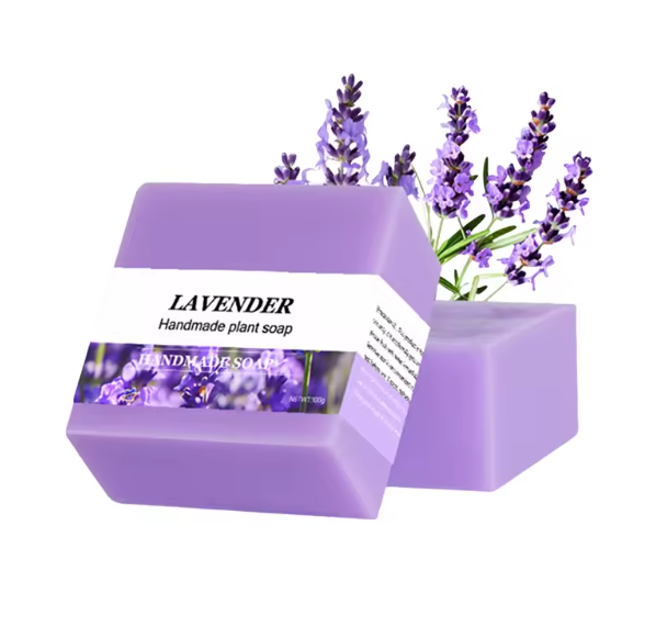 Organic Lavender Soap - Aromatherapy Relaxing, Deep Cleansing & Skin Protection, Relief Dryness & Repair Sensitive Fragile Skin